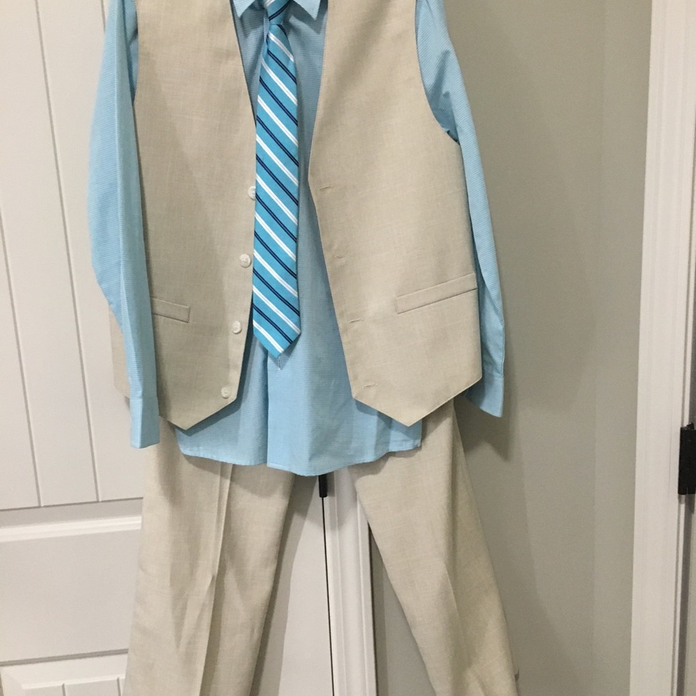 Boys vest ensemble. All pieces one price.